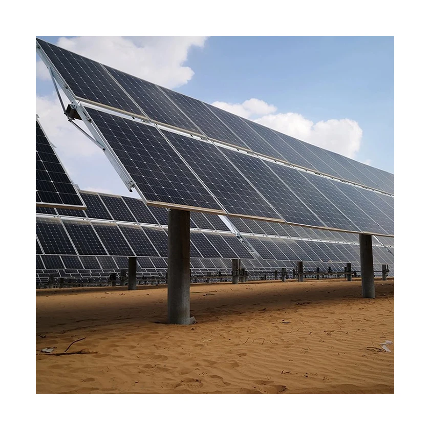 Ground mount solar tracking system solar powered tracker