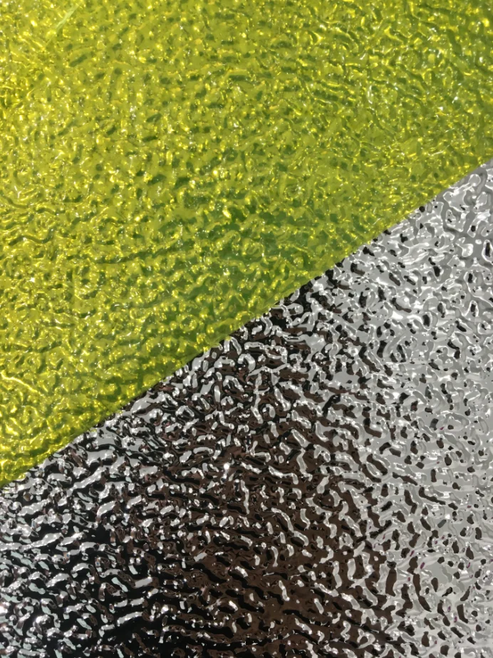 hammer embossed reflective aluminum mirror sheet for lighting reflector