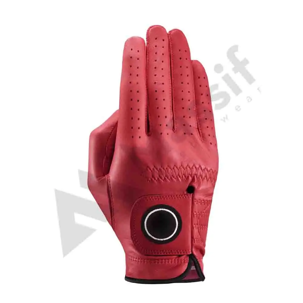 Лидер продаж 2021 мягкие Синие Перчатки Для Гольфа cabretta для мужчин и женщин левой правой руки