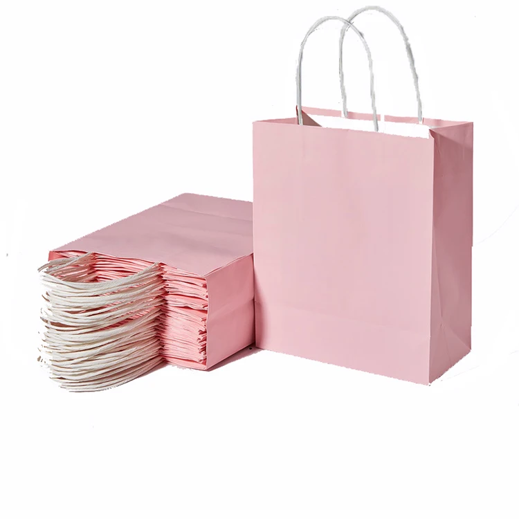
Wholesale Custom Logo Promotional printed paper bag logo printing custom paper bags restaurant 