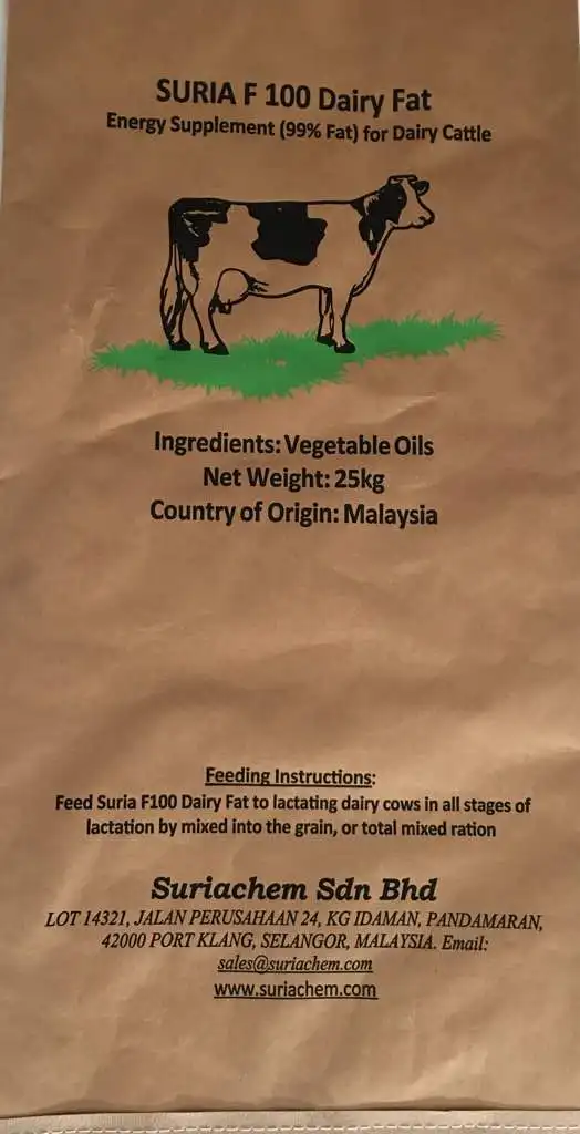 Palm rumen bypass fatty acid