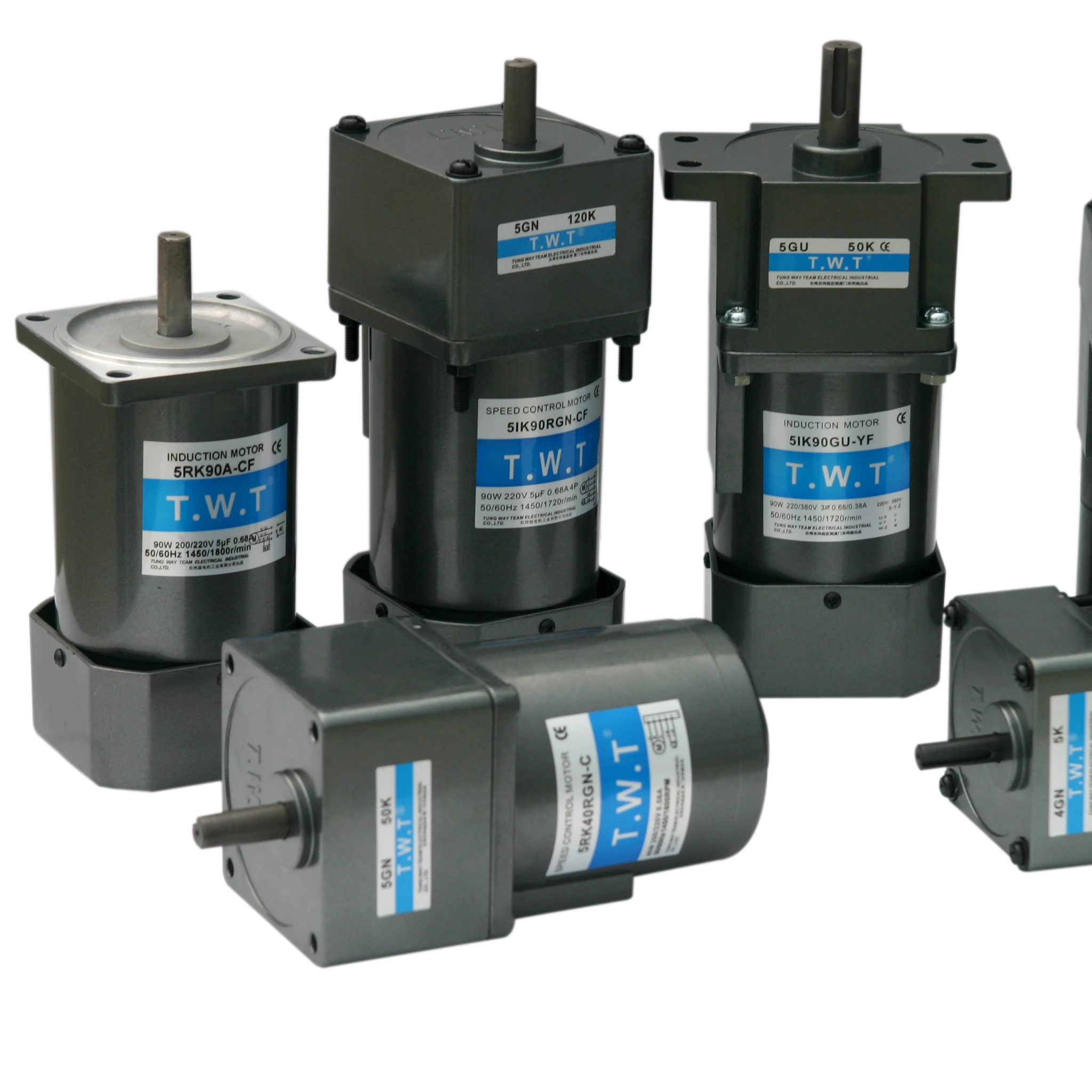 220v motor reducer AC electric gear motor with terminal box gearbox manufacturing