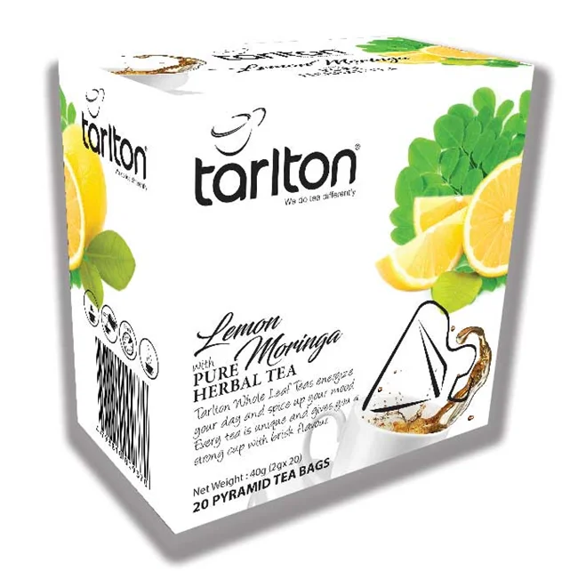 
Pure Ceylon Black Tea in Pyramid Tea Bags // Tarlton Chai Masala // Biodegradable Pyramid Bags & Private Label Available 