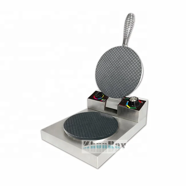 COMMERCIAL WAFFLE CONE BAKER MACHINE  CONE MAKER ICE CREAM CONE WAFFLE MACHINE