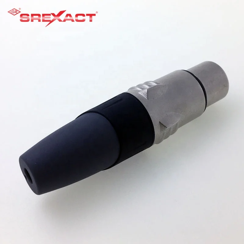 Professional audio 3 pin xlr xlr female connector