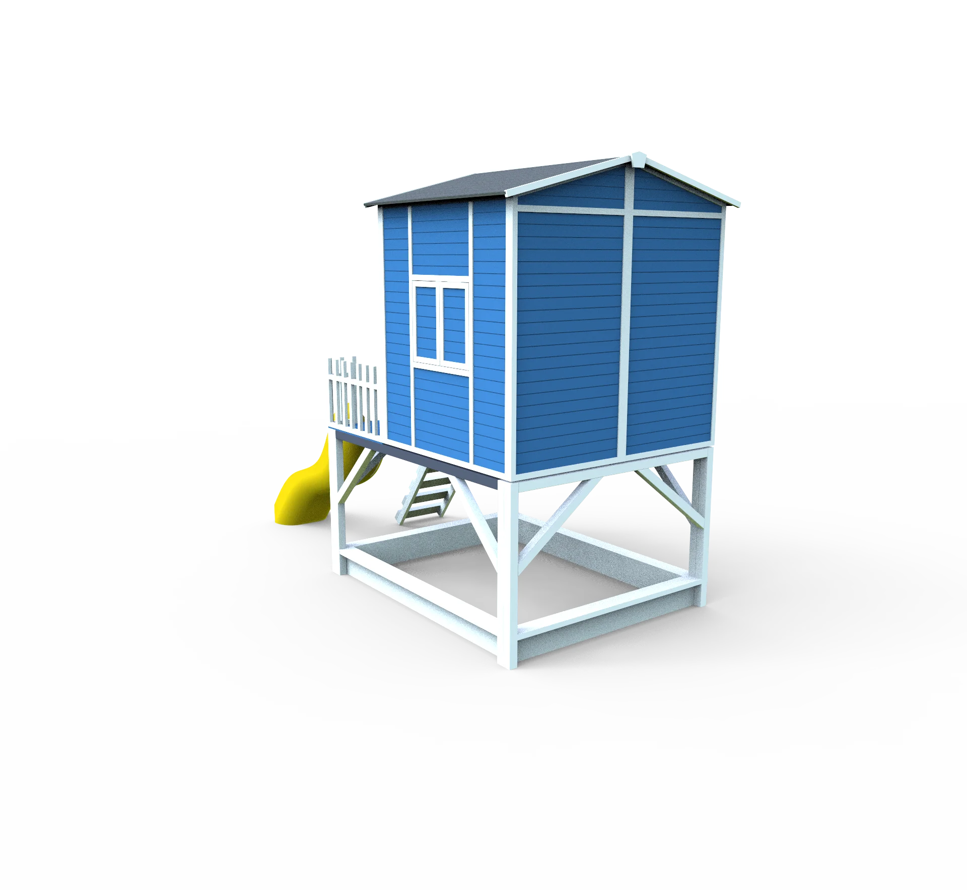 Factory Cheap Backyard outdoor school chic Wooden kids wendy Playhouse children cuby playground house for sale