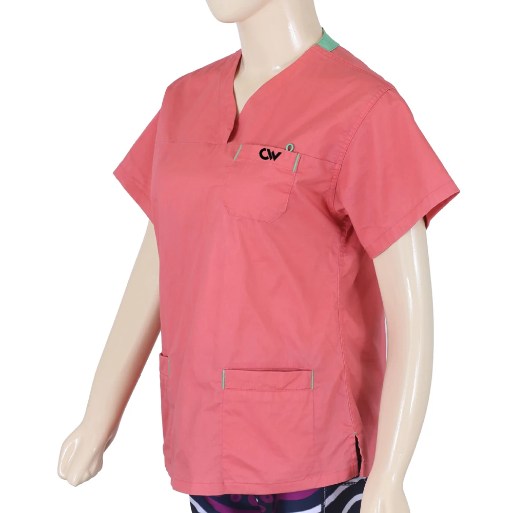 Fashion Comfortable Women Loose Fit Surgical Scrub Suit Uniform