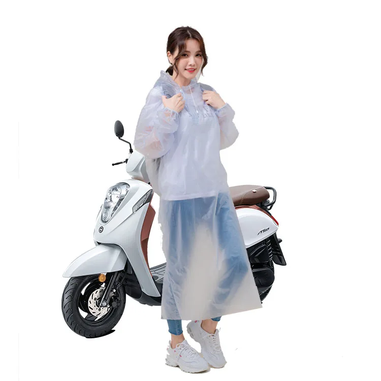 
PVC travel poncho white transparent light weight raincoat PVC travel poncho white transparent light weight raincoat