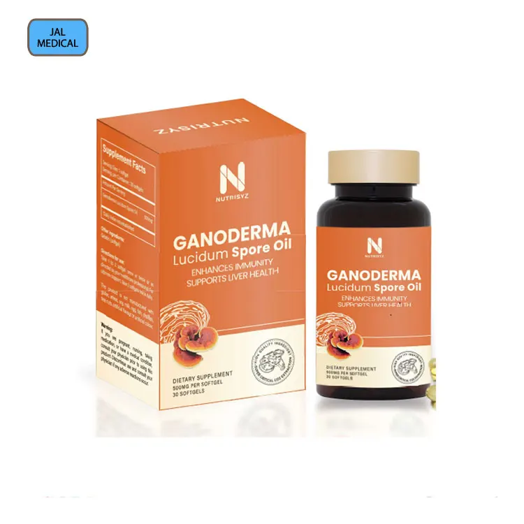 ISO Certified Top Quality Oil Extract Ganoderma Lucidum Spore Oil Softgel from Reputed Supplier
