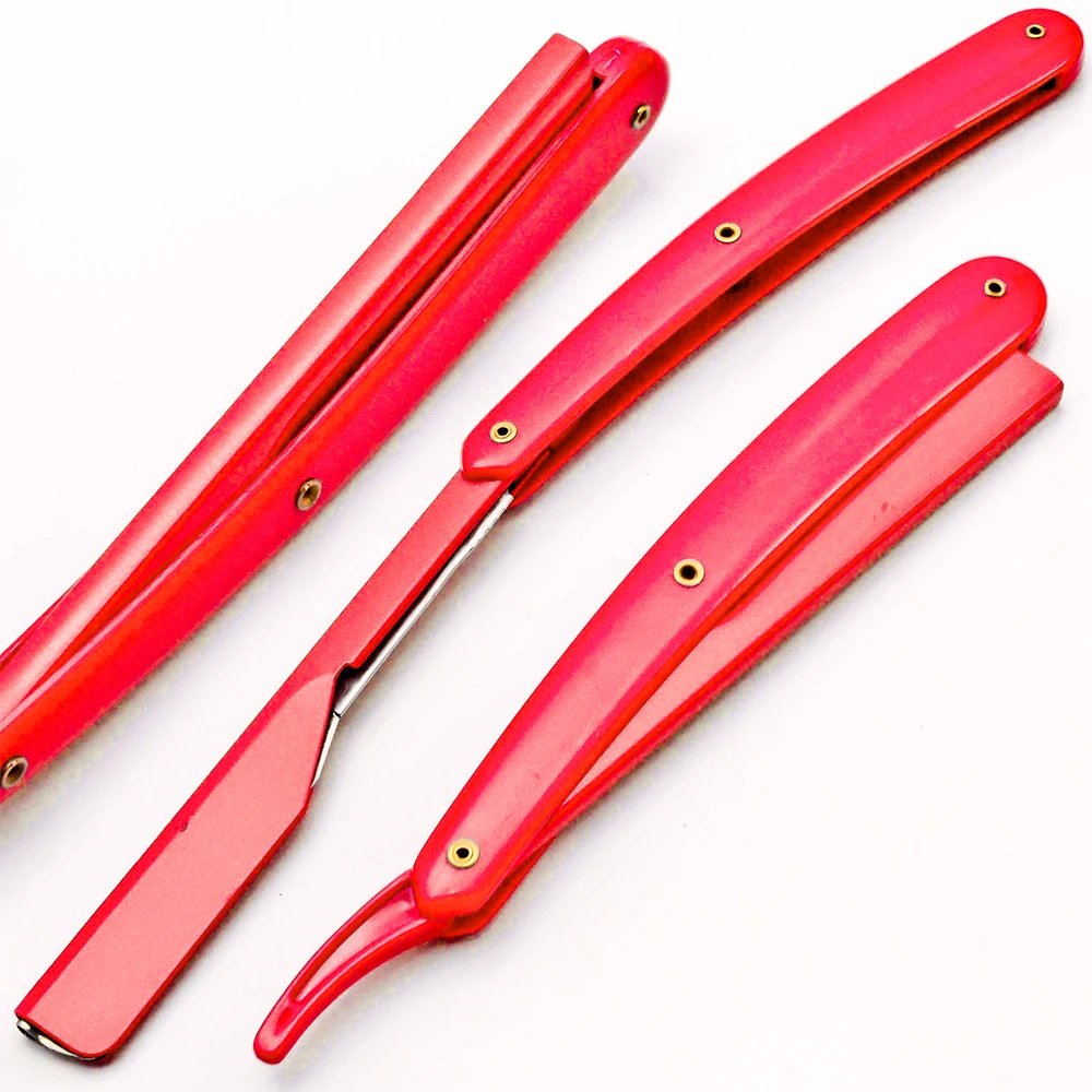 Традиционная ручная Бритва для парикмахерской парикмахерский магазин бритвенный нож станок прямая бровей