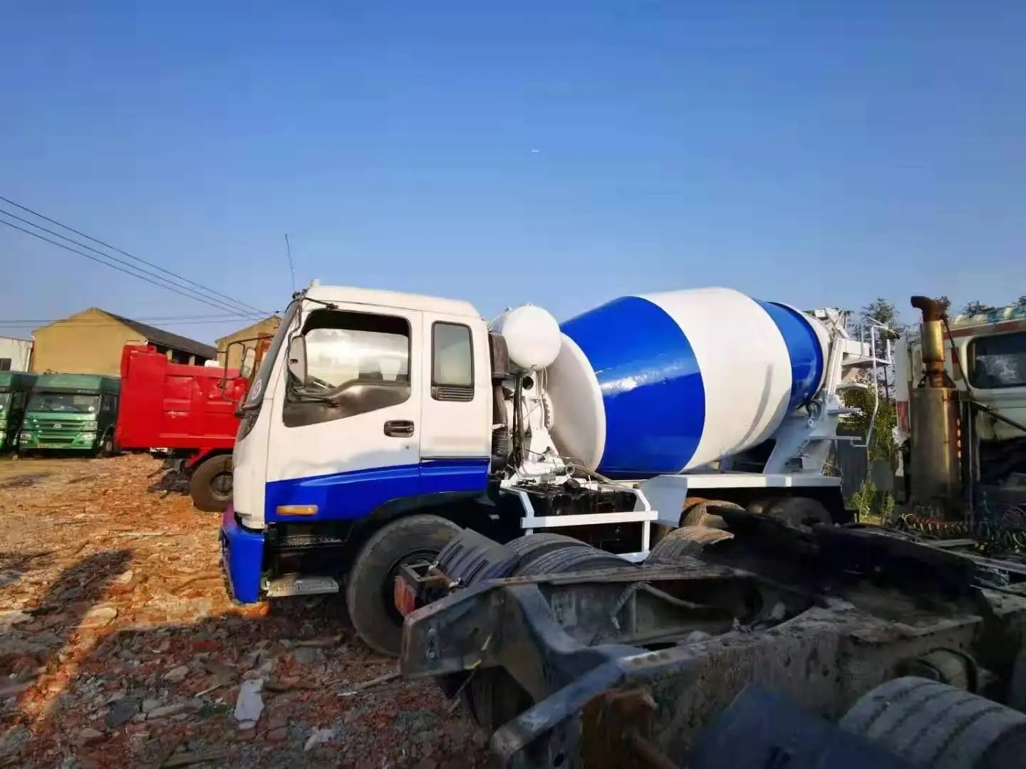 Used Concrete Mixer for sale, ISUZU Diesel Concrete Mixer Truck for sale,concrete mixer truck for sale