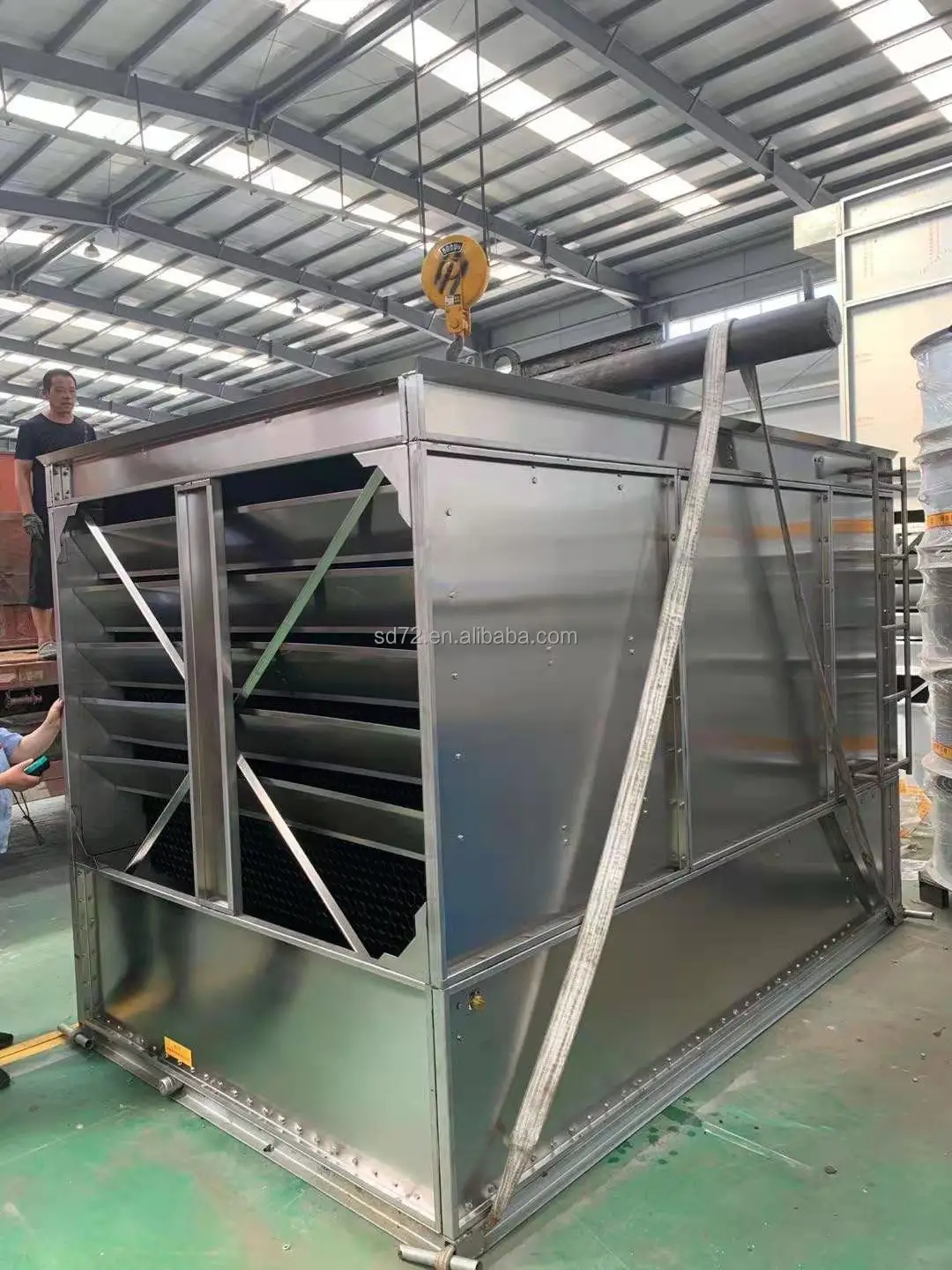 Высокая производительность, охлаждающая башня для льдогенератора с низким потреблением энергии