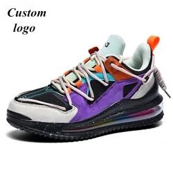 Wholesale Factory Price Whole palm Air cushion sole shoes Men sport shoes Sneakers and men running walker shoes