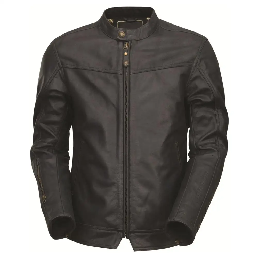 Genuine Sheep Skin Leather Jackets For Men