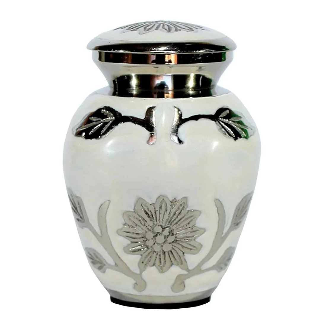 Aluminium green & blackisk onyx  finished  glossy finished cremation funeral urns for human adult and pets ashes memoriable urns