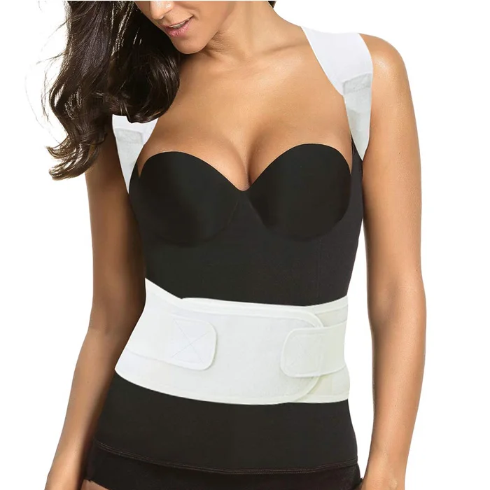 
Amazon hot sale improved magnetic therapy back posture corrector for women and men lower back 