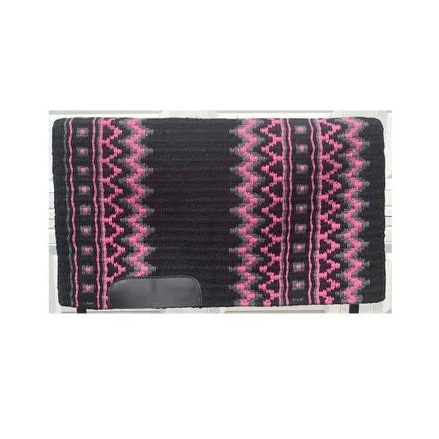 Premium Wool Felt Dressage Western Purple Saddle Pad