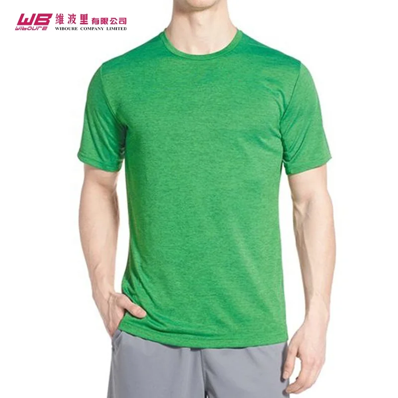 Professional	100% Polyester Wholesale fitness men gym t shirt fitness clothes absorbent custom gym clothing for Adult