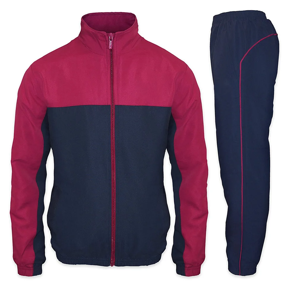 2021 Cotton Plain Slim Fit Jogging Track Suits Sweat suits Men Sports Wear / Jogging wear / Training wear