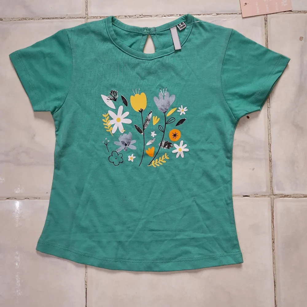 
Summer Baby Girls T Shirt Tee Children T-Shirts Casual Kids Cotton Fashion tops Clothing 