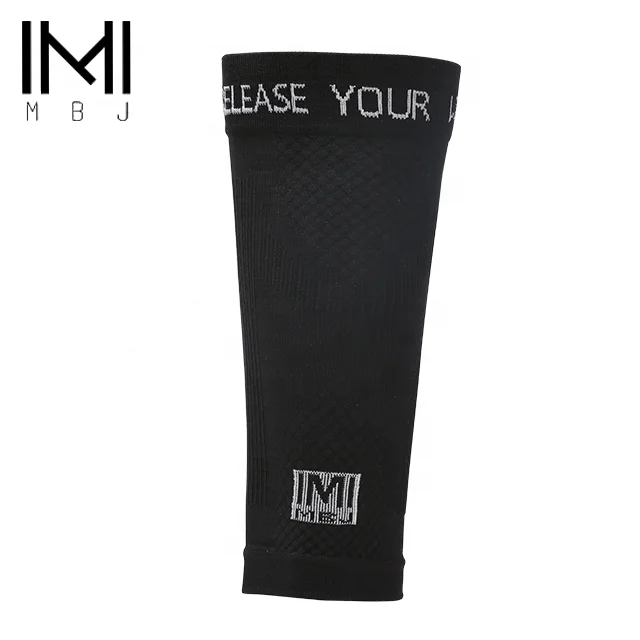 Compression calf muscle brace basketball leg sleeve youth for player