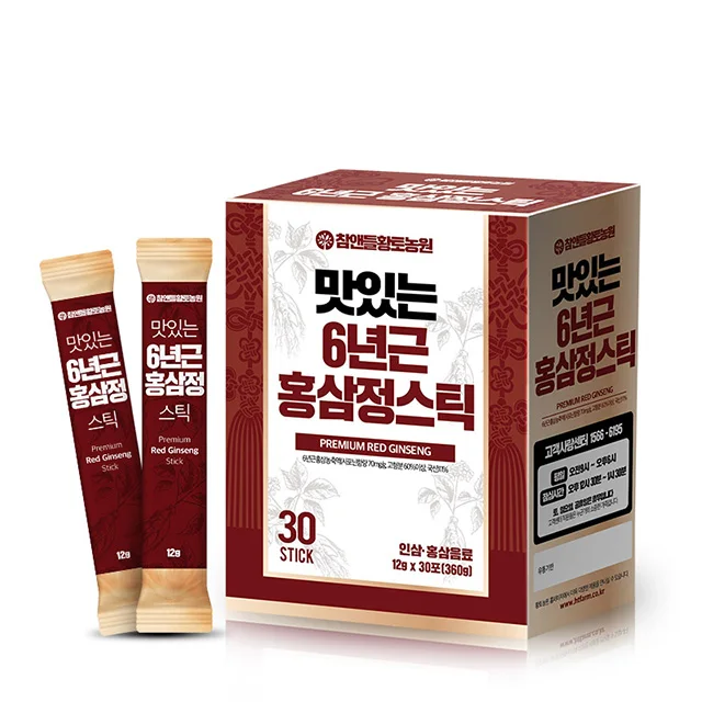 
Premium Delicious Six-year old Red Ginseng Stick made in Korea 