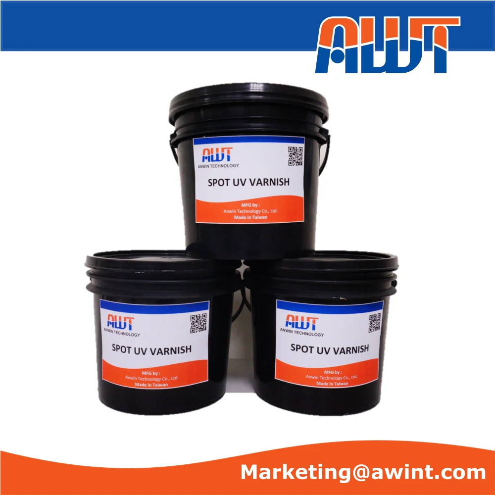 UV Matt Screen Varnish for paper printing