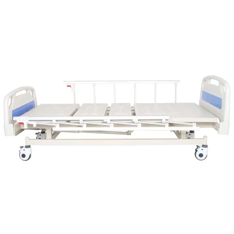clinic cheap price two function manual 2 crank elderly patient nursing medical  bed