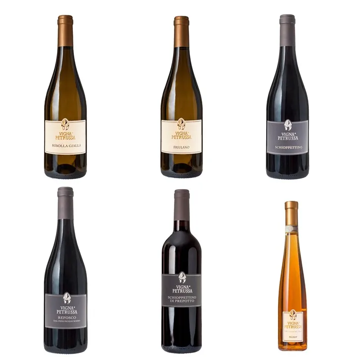 Бурый виноград по выбору китайского винограда FRIULANO RIBOLLA GIALLA SCHIOPPETTINO DI PREPOTTO REFOSCO P.R.