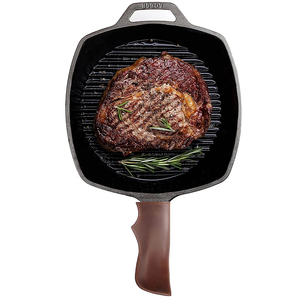 High Quality Leather Handle Covers Skillet Handle Cover Pot Handle Cover