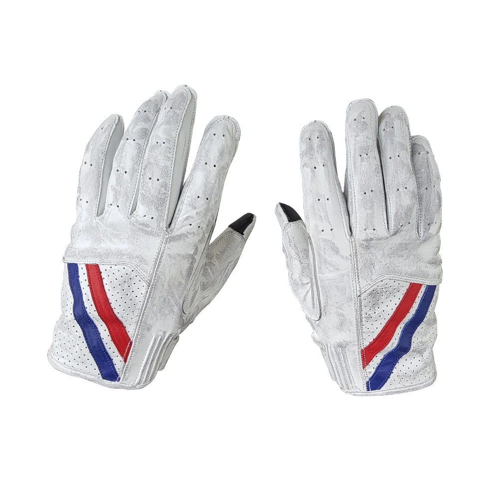 Great Wears Classic Retro Motorcycle Leather Gloves Protection Vintage Motorcycle