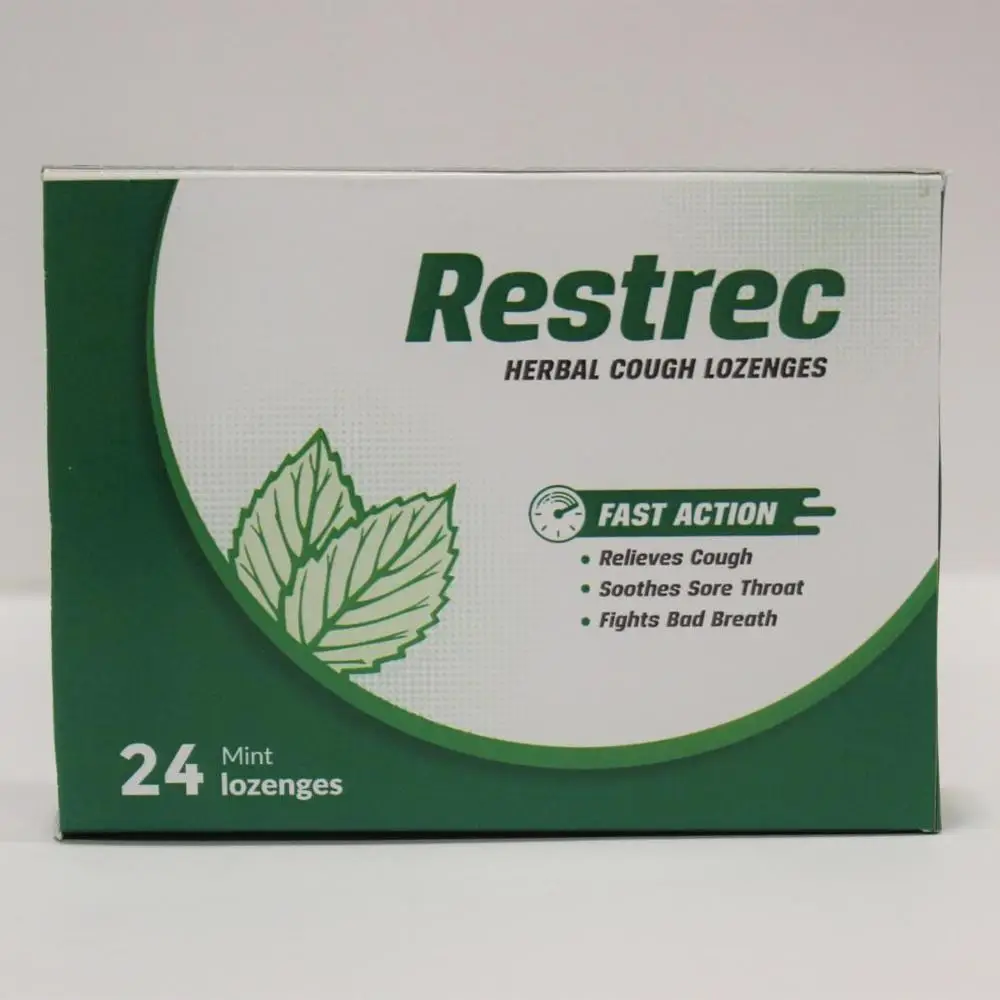 
Ayurvedic immunizer mint cool lozenge for bad breath sore throat from india 