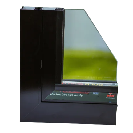 Shalumi Best Selling Black Anodized Aluminum Profile in Vietnam for Window and Door