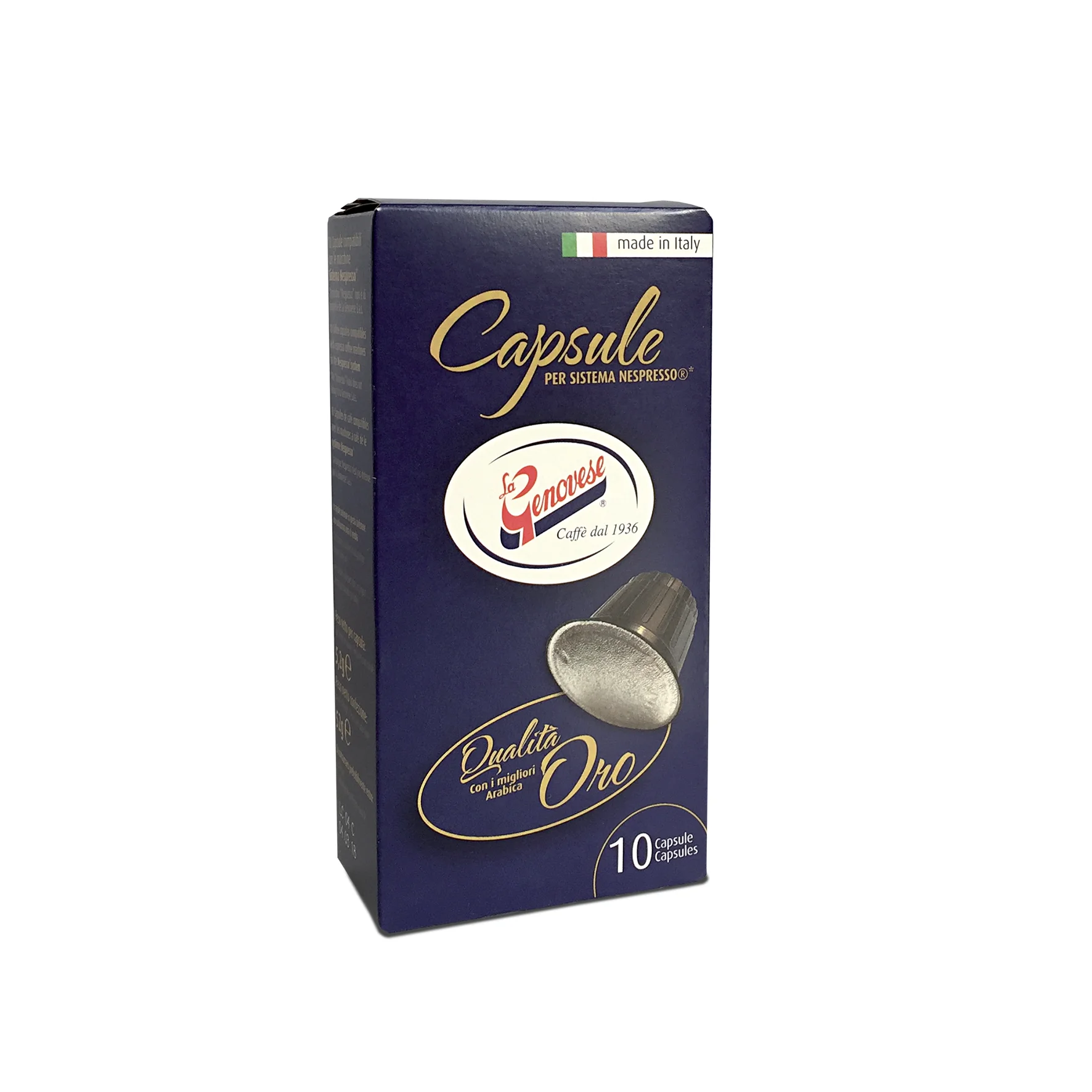 Кофеварка для эспрессо, 10 капсул, Сделано в Италии