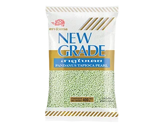 New Grade Tapioca Pearl (Pandan Leaf) For Cooking Cake Ingredients Green Boba Powder 400g From Thailand with Top Quality