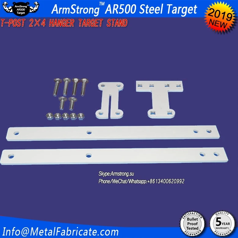 ArmStrong Metal T17 T POST 2x4 HANGER TARGET STAND