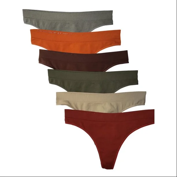 Custom OEM Ladies Sexy Thong Underwear Women Cotton Hot Embroidery Panty For Girls From Bangladesh