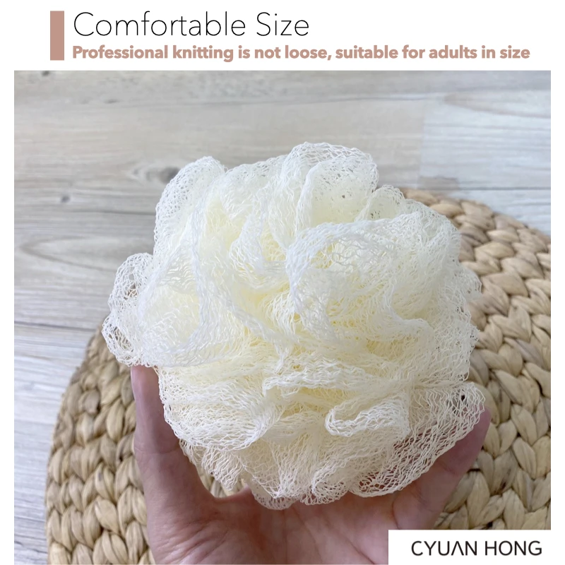 Bath Massage / Factory Direct Home Spa Back Massage Body Scrubbing Exfoliating Bath Ball