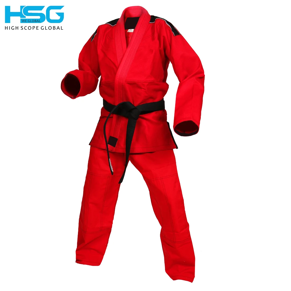 BJJ GI Brazilian Jiu Jitsu BJJ kimono with high quality pearl weave fabric ripstop pants