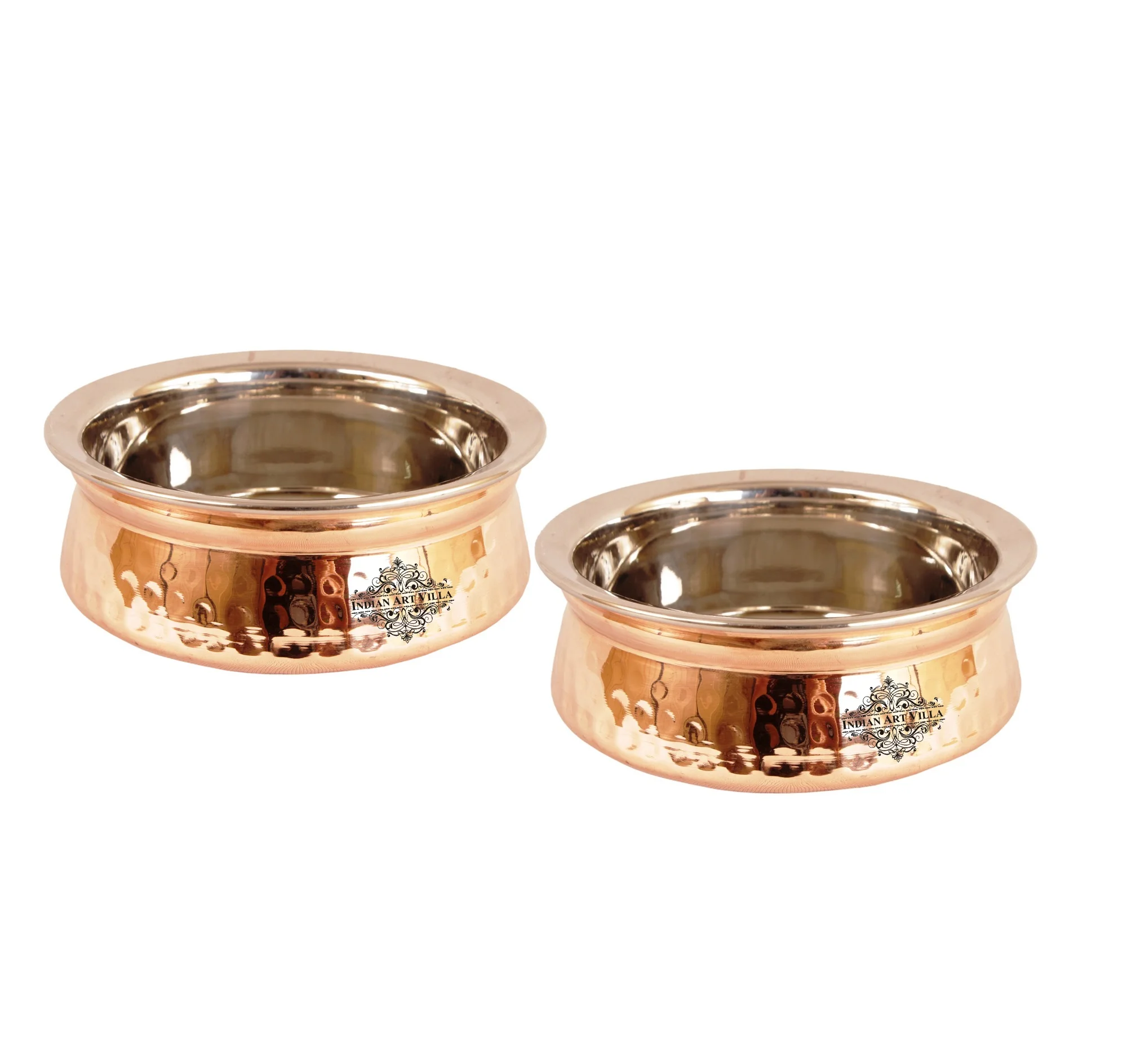 High Quality Steel Copper Handi For Serving At Wholesale Price Best Quality Cookware Supplier & Manufacturer Volume-500 Ml