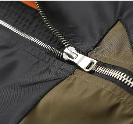 sublimation custom design bomber jacker / zipper closure jacket sublimation / wholesale polyester baseball jacket for men