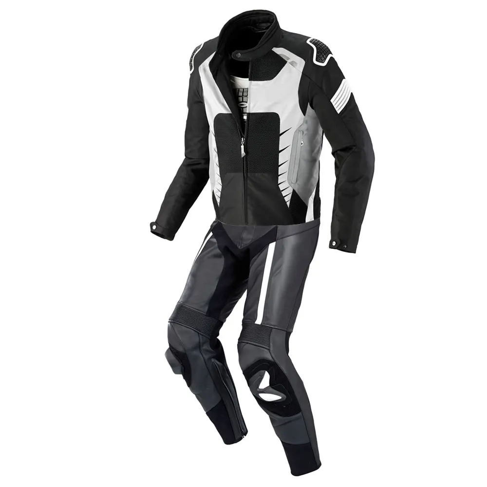 
Latest Style Motor Bike Suit / Custom Motorcycle Leather Race Suit / Biker Racing Motorbike Leather Suit 