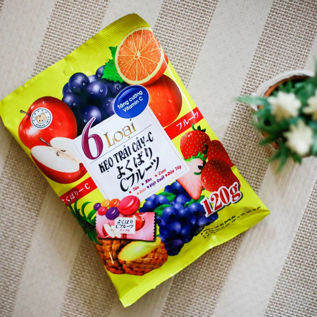 Конфеты с фруктами японского качества