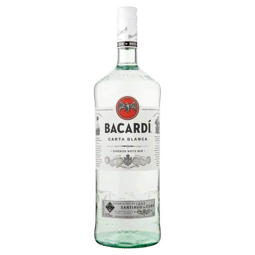 Ron Bacardi 1,50 Litros 37,5% (R) 1.50 L.