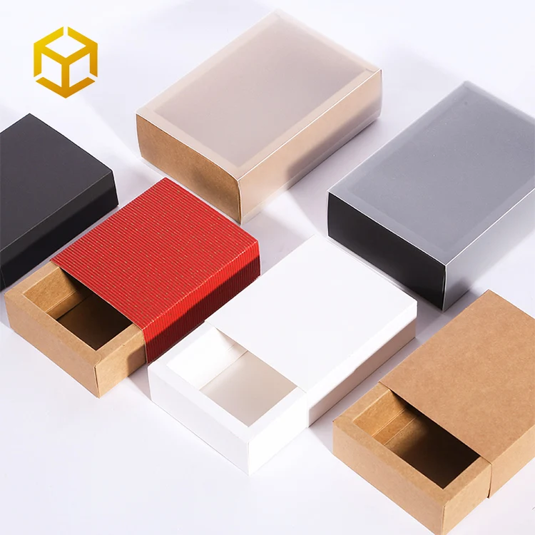 
In Stock Eyelash Packaging Hair Extensions Wig Art Drawer Display Carton Cardboard Custom Gift Craft Paper Box For Tea 