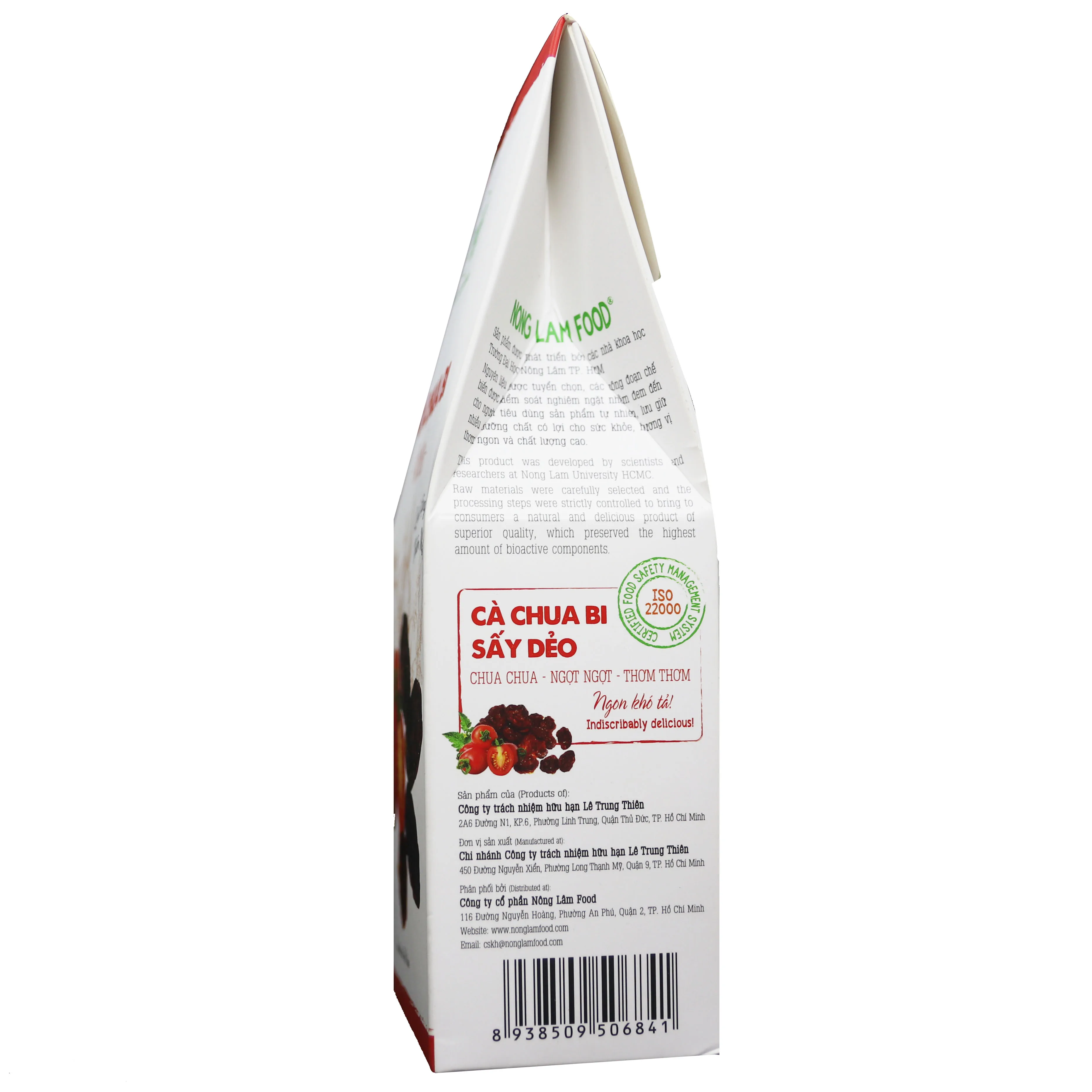 High Quality Best Selling Dried Cherry Tomatoes Dried Preserved Food Ingre Snack Food Cool, Dry Place Sweet 0.075 Kg Top High AD