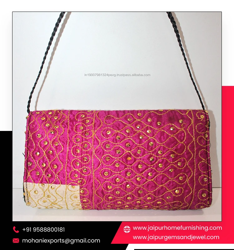 Jaipur Online Shop Womens Designer Clutches Banjara Clutch Bag