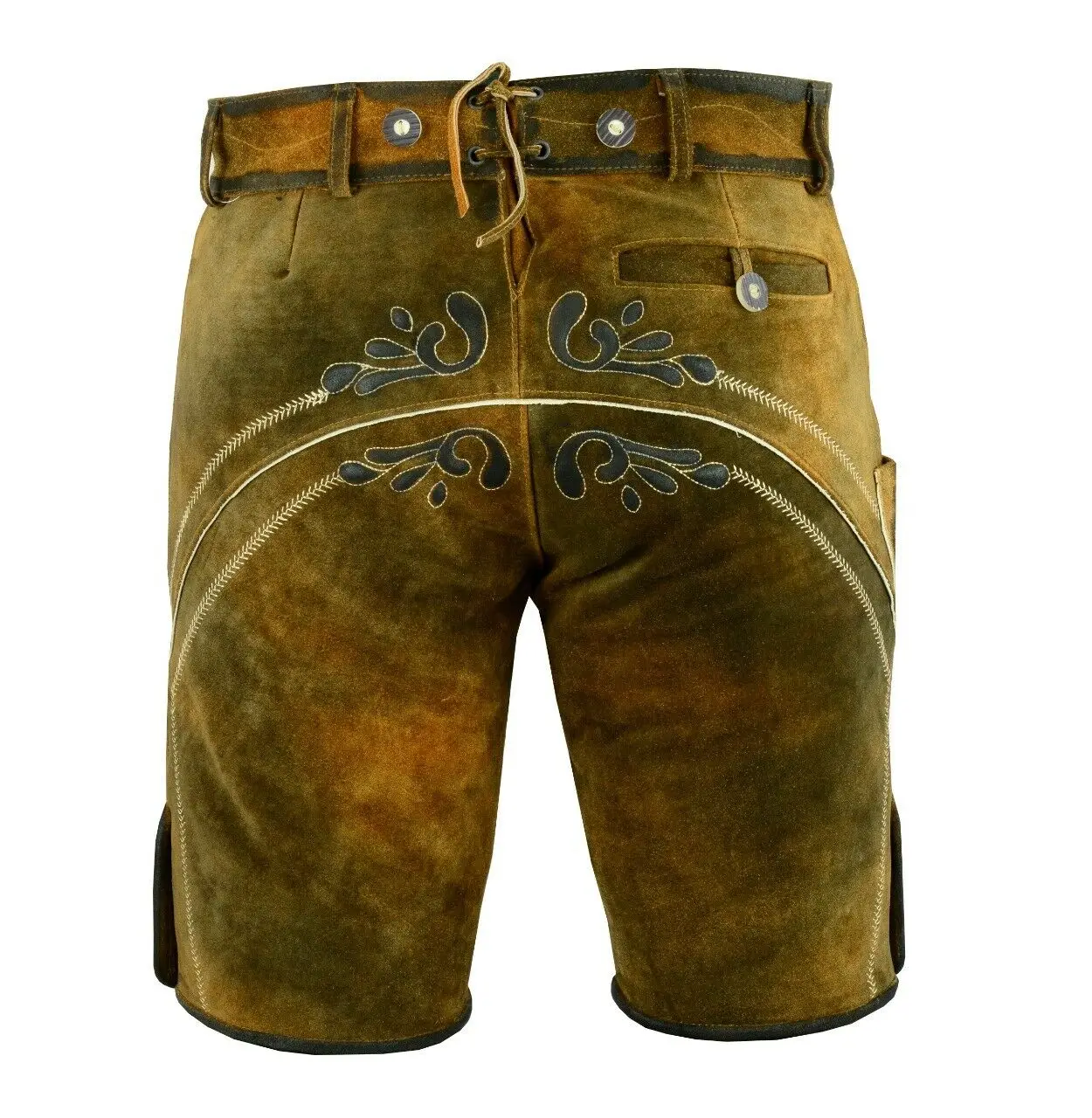 Новая Оригинальная традиционная одежда на заказ немецкая Lederhosen/Одежда для Октоберфеста/Уникальные баварские шорты