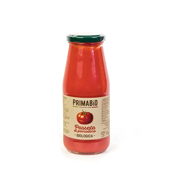 Top Quality Italian Organic Tomato Paste | glass 420g