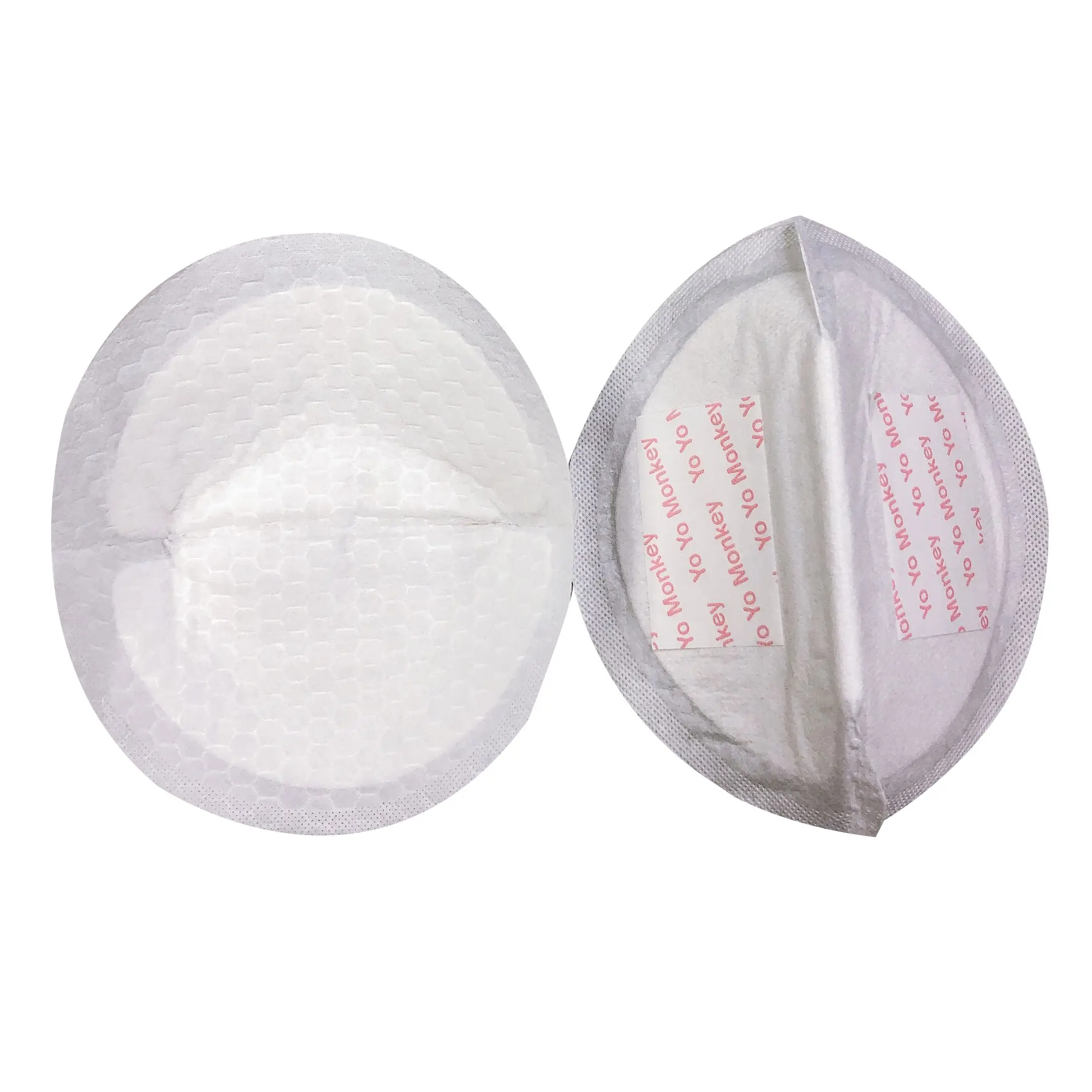  OEM Private Label Contoured Shape Leak Proof Nursing Breast Pads